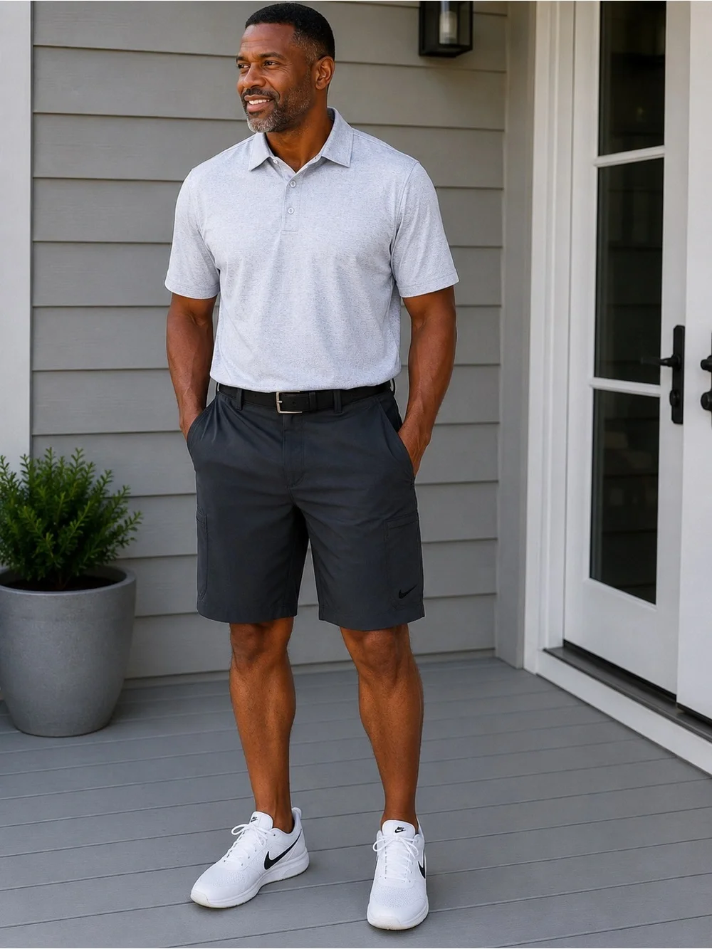 Nike Golf Men's Dri-Fit Black Shorts